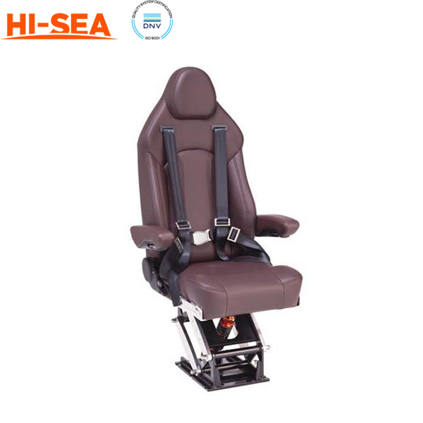 Yacht Chair with Adjustable Backrest Shock Absorber